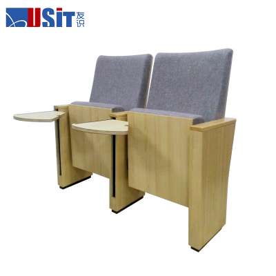 USIT 2018 new design gas spring lift up auditoirum theater chair